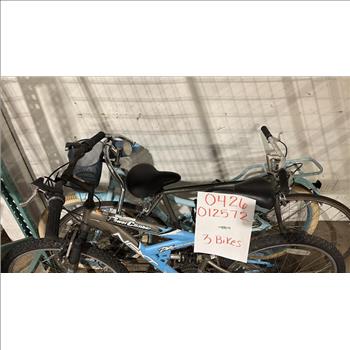 Group Of 3 Used Bikes
