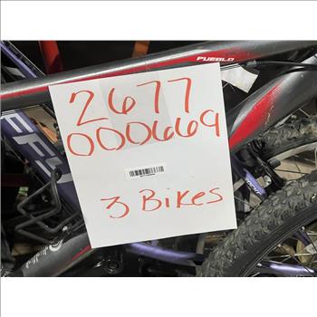 Group Of 3 Used Bikes
