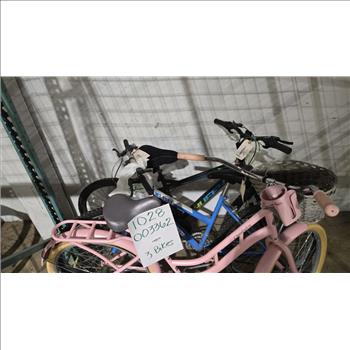 Group Of 3 Used Bikes