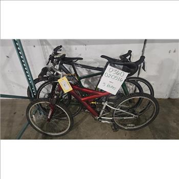 Group Of 3 Used Bikes