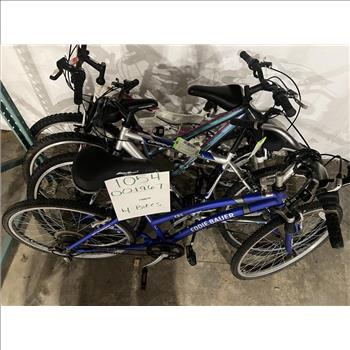 Group Of 4 Used Bikes