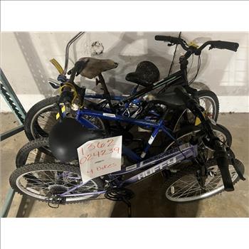 Group Of 4 Used Bikes