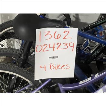 Group Of 4 Used Bikes