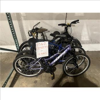 Group Of 4 Used Bikes