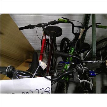 Group Of 4 Used Bikes And 2 Scooters