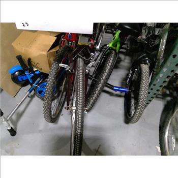 Group Of 4 Used Bikes And 2 Scooters