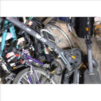 Group Of 4 Used Bikes And 3 Scooters