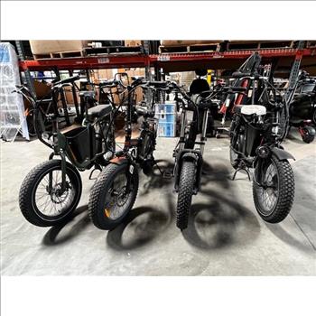 Group Of 4 Used E-Bikes