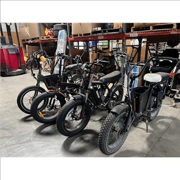 Group Of 4 Used E-Bikes