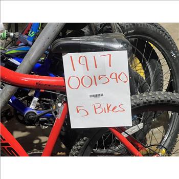 Group Of 5 Used Bikes