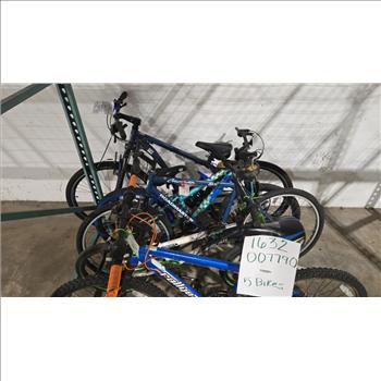 Group Of 5 Used Bikes