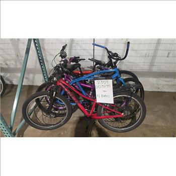 Group Of 5 Used Bikes