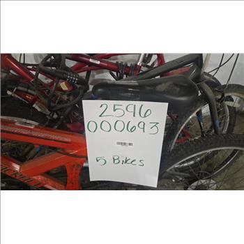 Group Of 5 Used Bikes