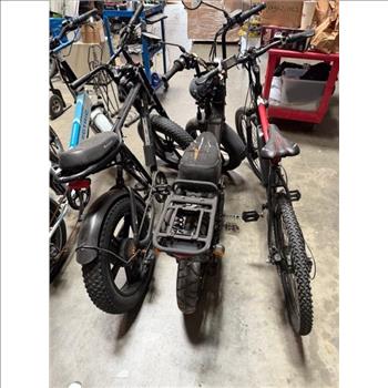 Group Of 5 Used E-Bikes
