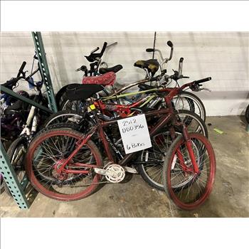 Group Of 6 Used Bikes