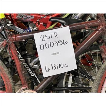 Group Of 6 Used Bikes
