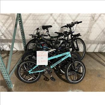 Group Of 6 Used Bikes