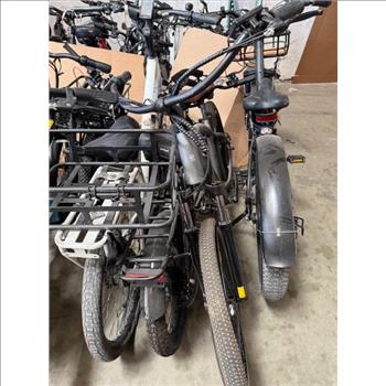 Group Of 7 Used E-Bikes SOLD FOR PARTS