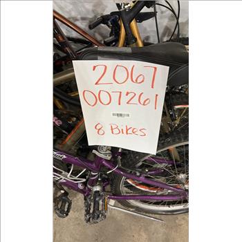 Group Of 8 Used Bikes