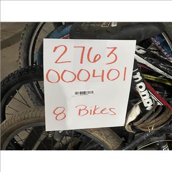 Group Of 8 Used Bikes