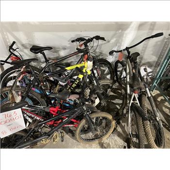 Group Of 8 Used Bikes