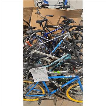 Group Of 8 Used Bikes