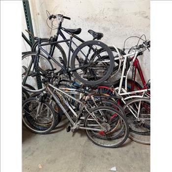 Group Of 9 Used Bikes
