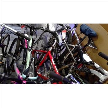 Group Of 9 Used Bikes
