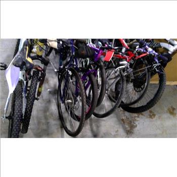 Group Of 9 Used Bikes