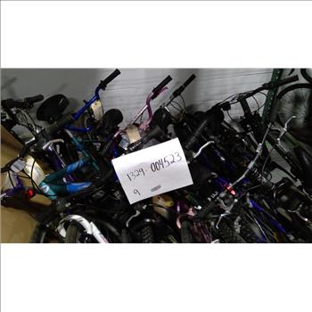 Group Of 9 Used Bikes