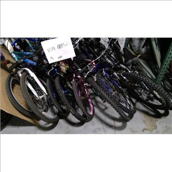 Group Of 9 Used Bikes