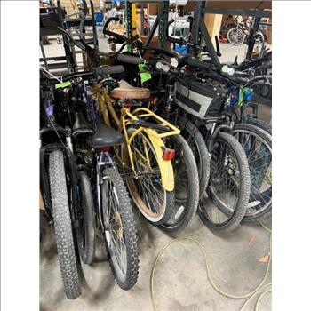 Group Of 9 Used Bikes