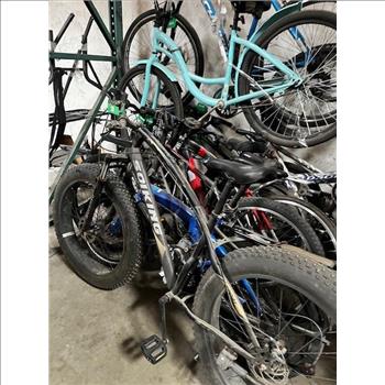 Group Of 9 Used Bikes