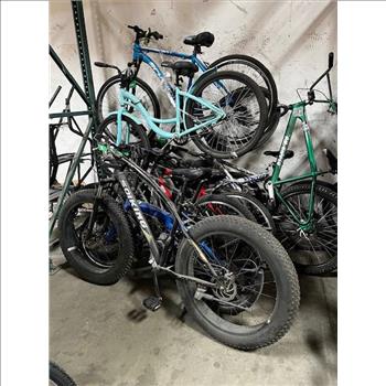 Group Of 9 Used Bikes