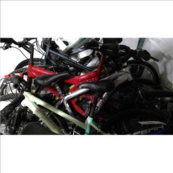 Group Of 9 Used Bikes