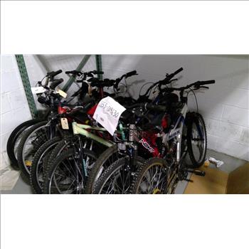 Group Of 9 Used Bikes