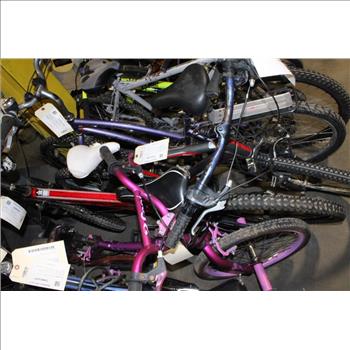 Group Of 9 Used Bikes