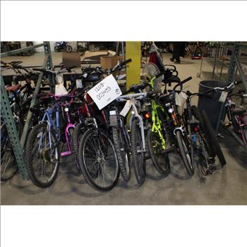 Group Of 9 Used Bikes