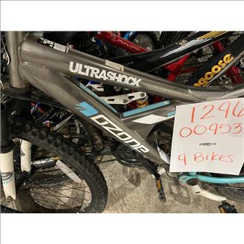 Group Of 9 Used Bikes