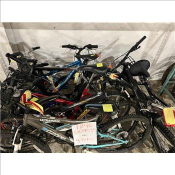 Group Of 9 Used Bikes
