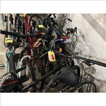 Group Of 9 Used Bikes