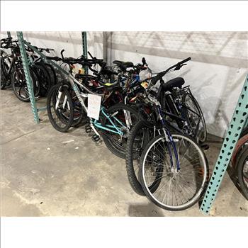 Group Of 9 Used Bikes