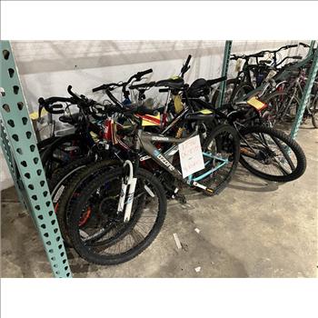 Group Of 9 Used Bikes