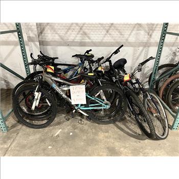 Group Of 9 Used Bikes