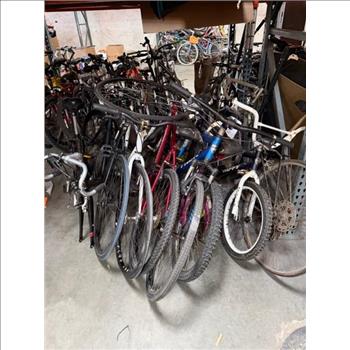 Group Of 9 Used Bikes
