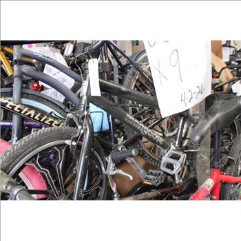 Group Of 9 Used Bikes