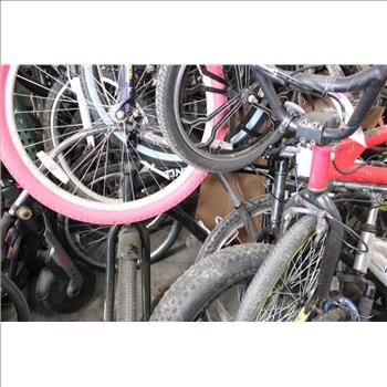 Group Of 9 Used Bikes