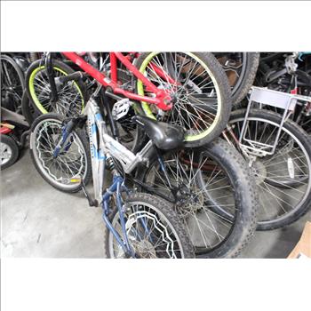 Group Of 9 Used Bikes