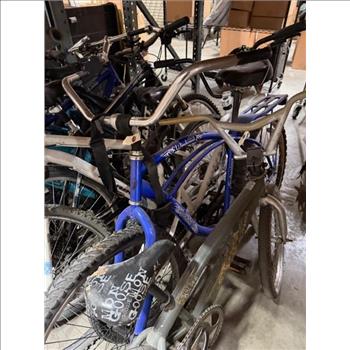 Group Of 9 Used Bikes