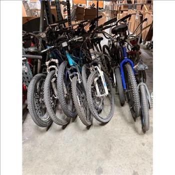 Group Of 9 Used Bikes